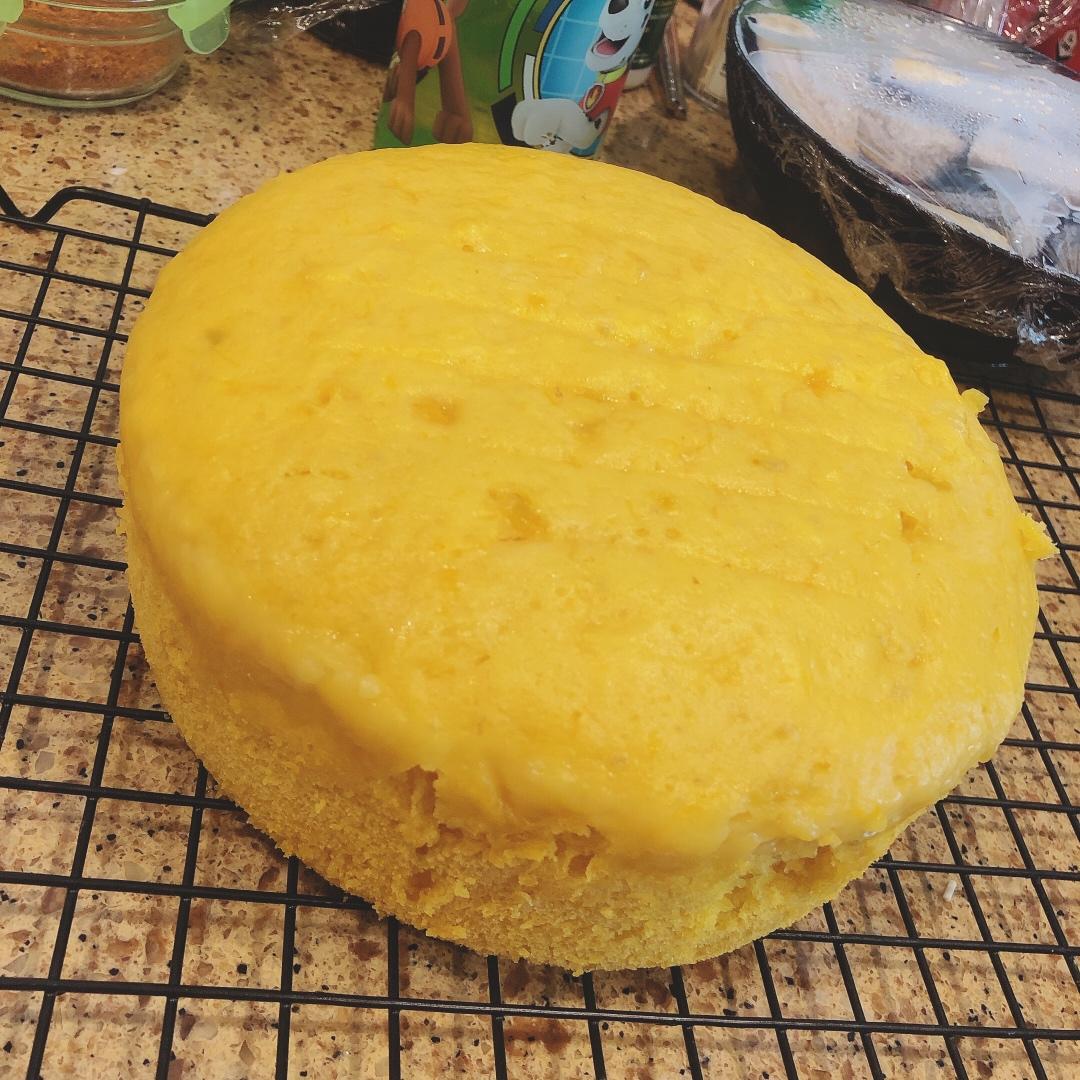 松软细腻又Q弹的南瓜发糕