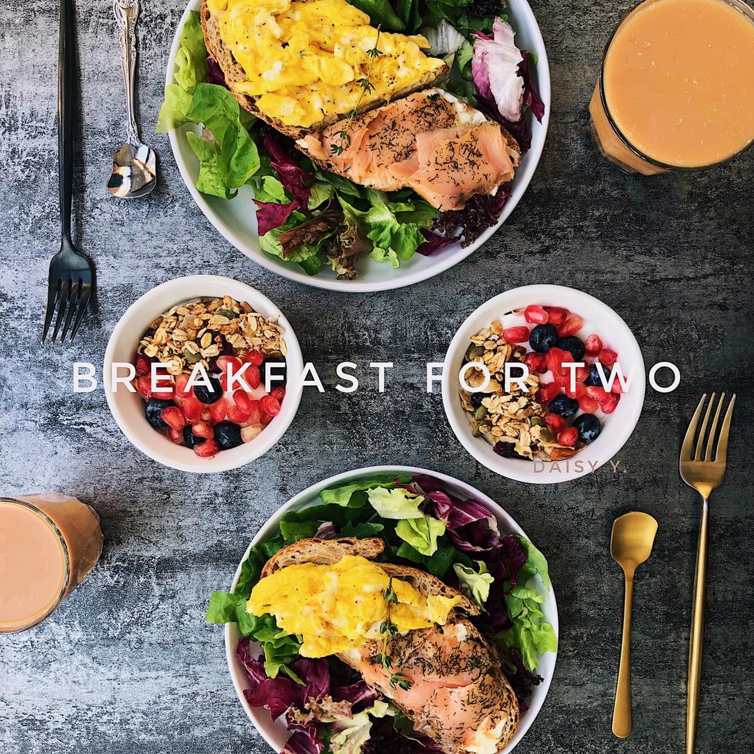 Breakfast for two 早餐两人食
