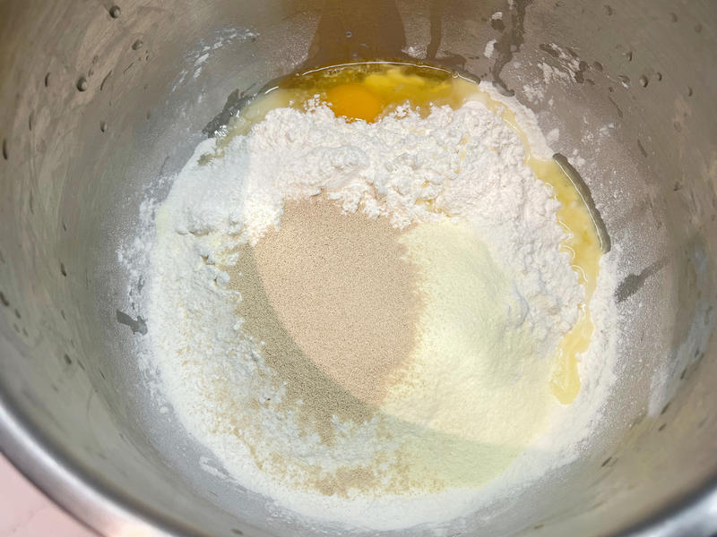 纯奶手撕吐司的做法 步骤1