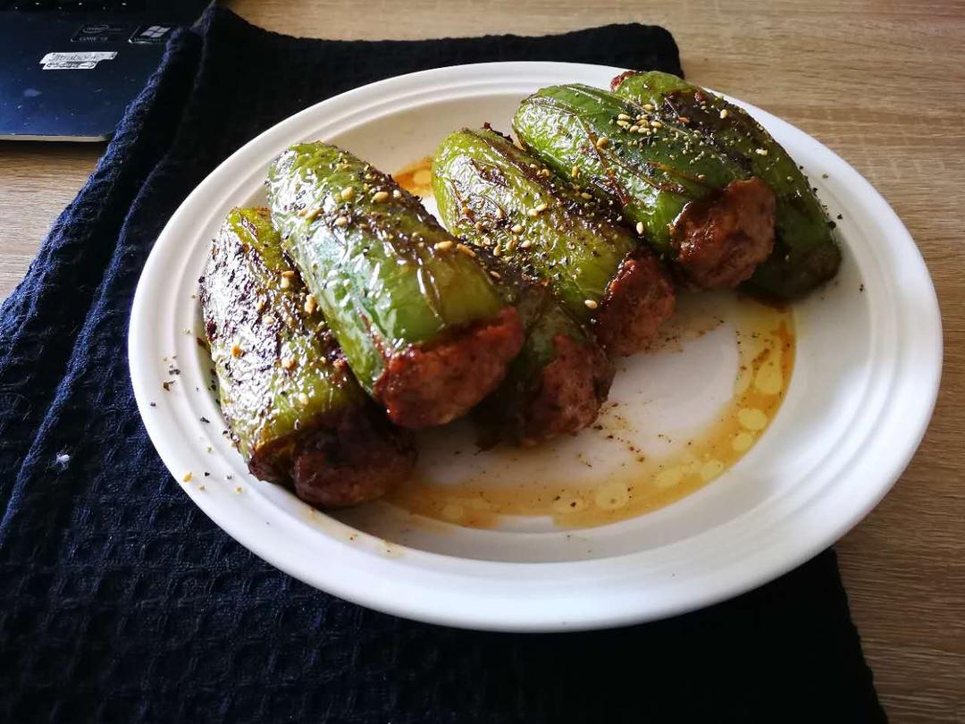 下饭菜肴--青椒酿肉
