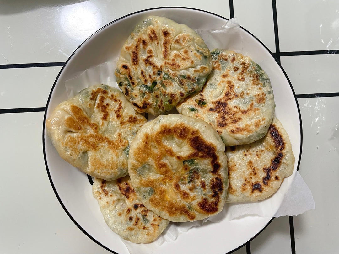 发面韭菜饼