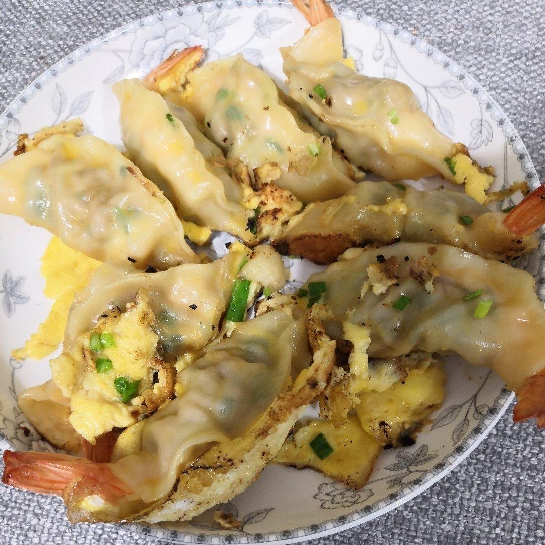 鸡蛋煎饺（零失败）