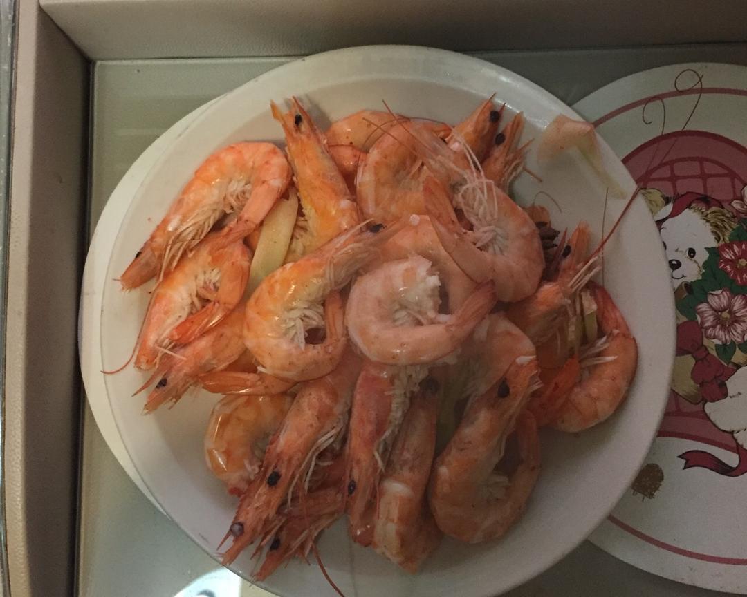煮虾的做法