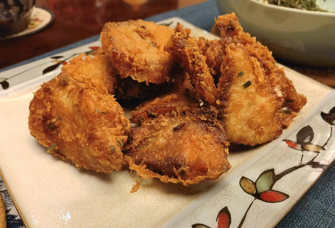 香酥炸鱼排--不用面包糠也酥脆