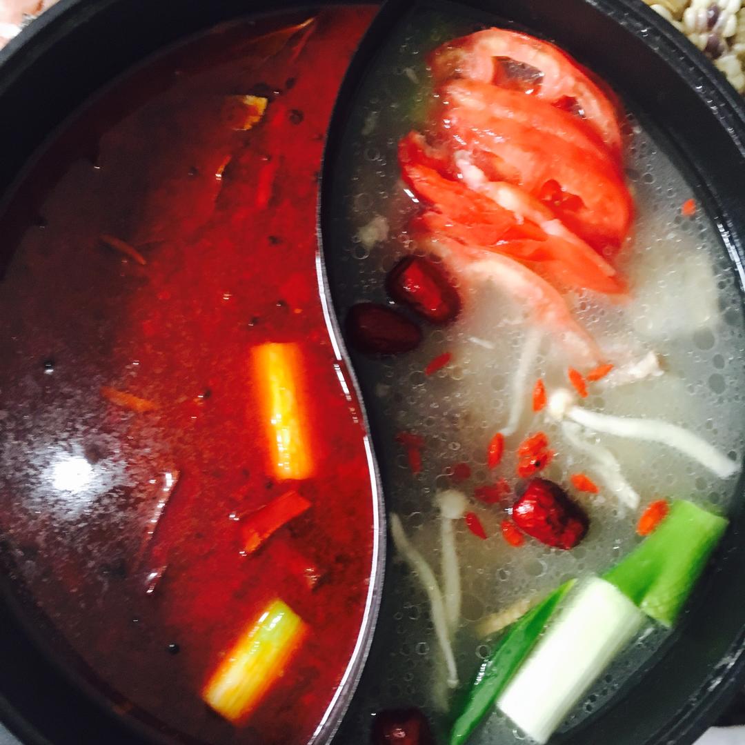 鸳鸯火锅(清汤/红油)的做法