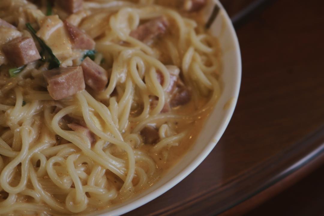 【姜食堂3】姜·猪·面 Korean style rosé spaghetti