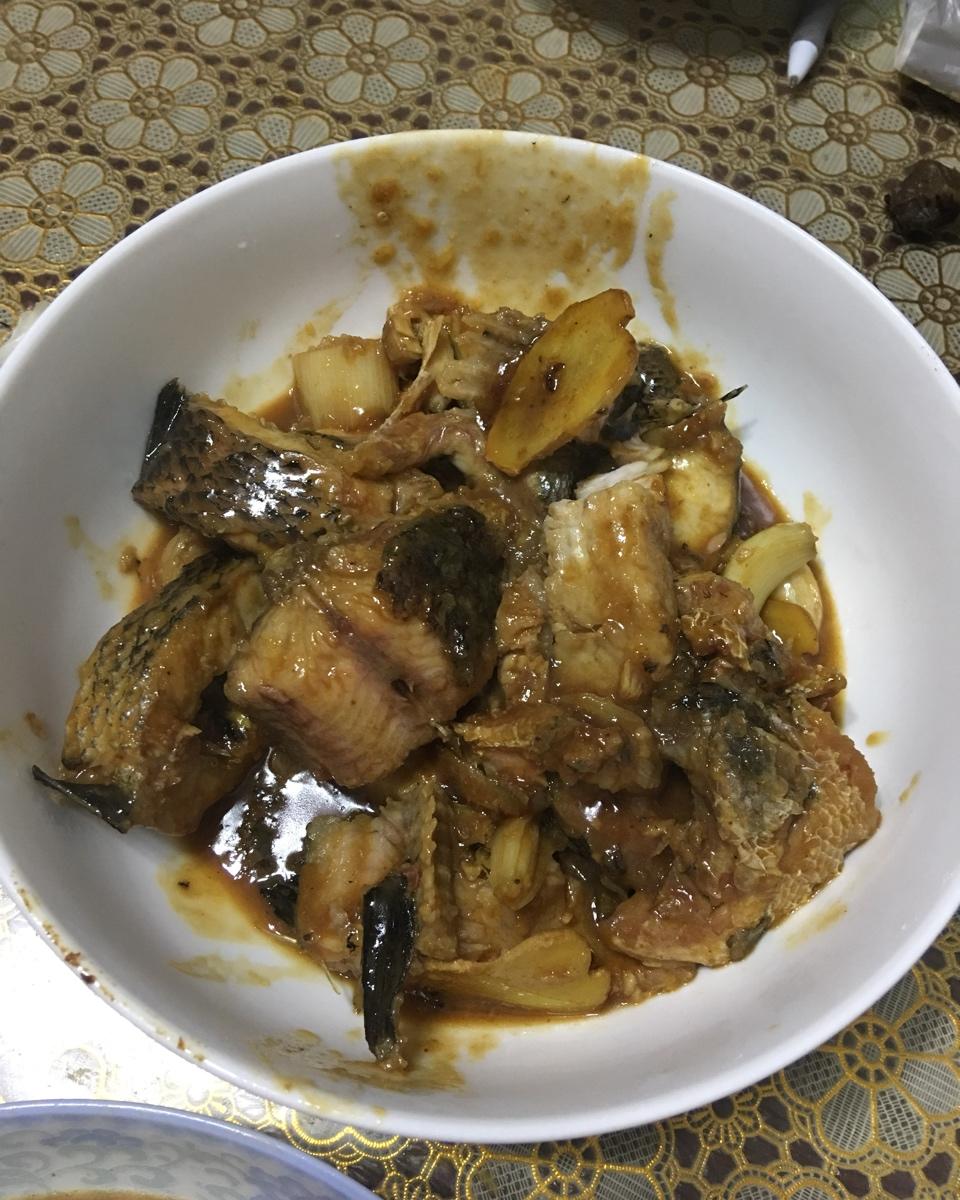 红烧黑鱼段
