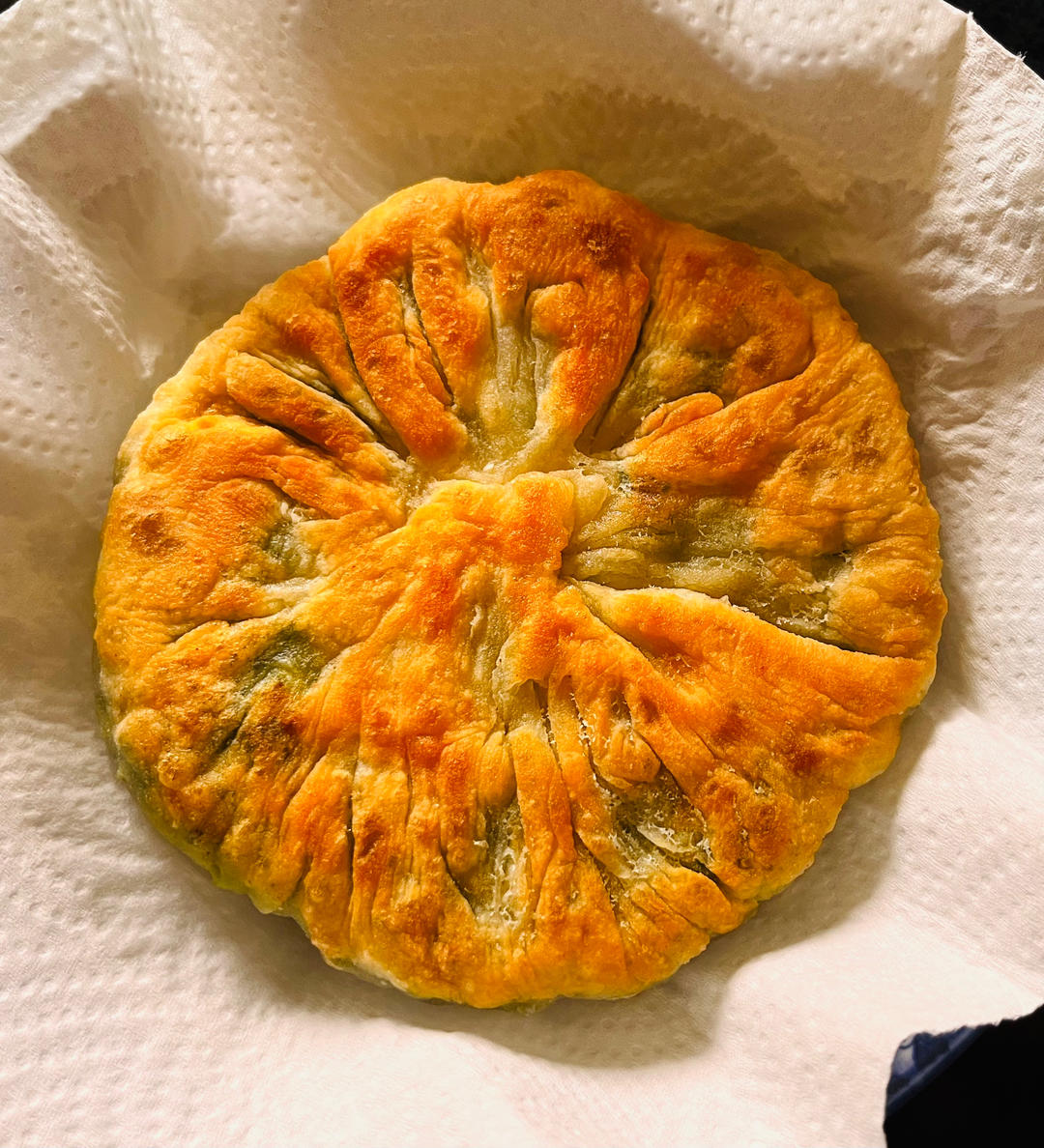 不一样的韭菜盒子（馅饼）