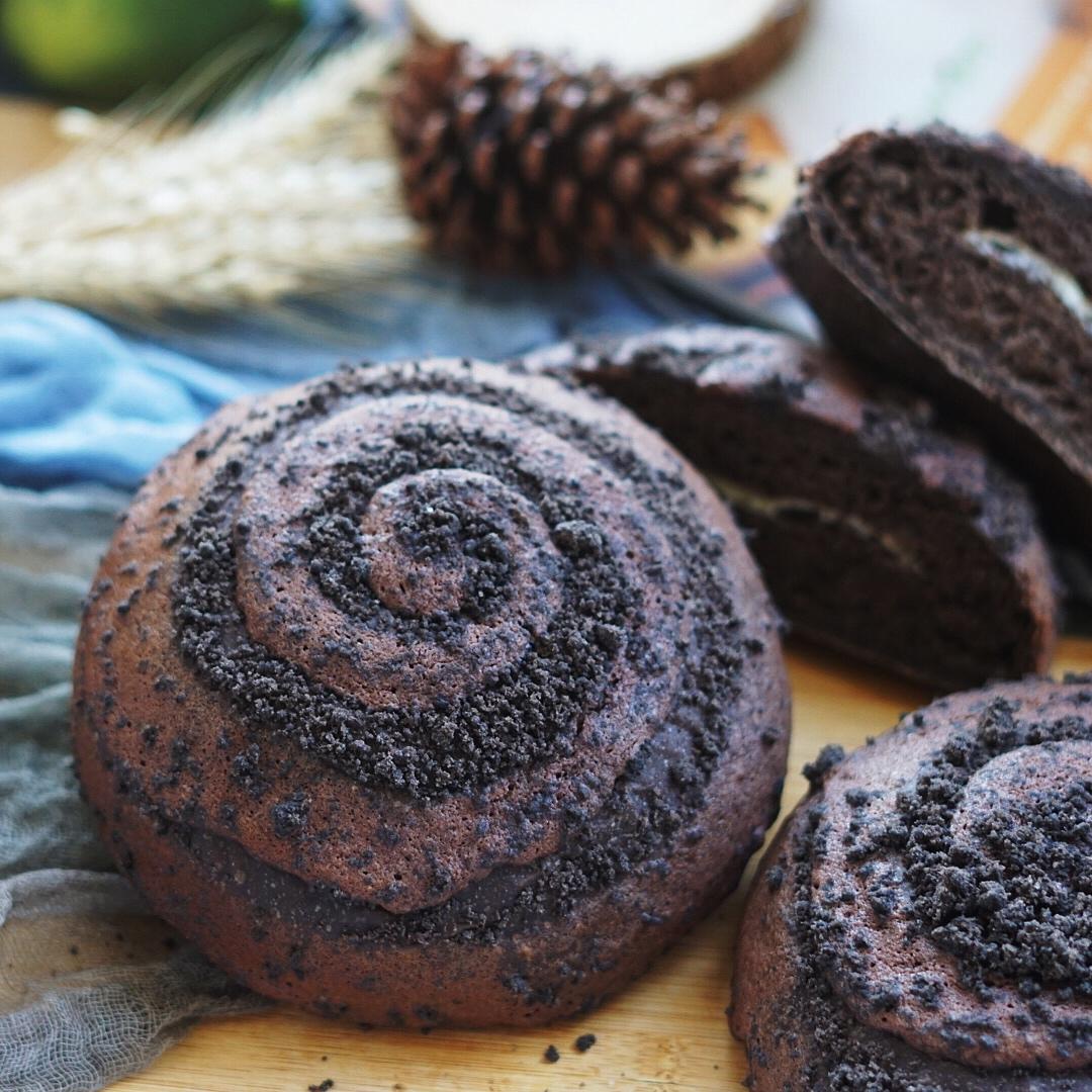 面包 雷神巧克力软欧 晓伟007做的雷神巧克力软欧 赞 高筋面粉:,天然