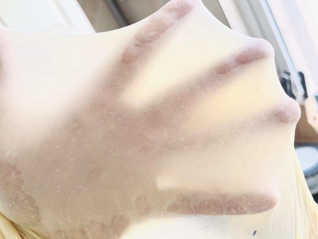 抹茶蜜豆圈圈吐司