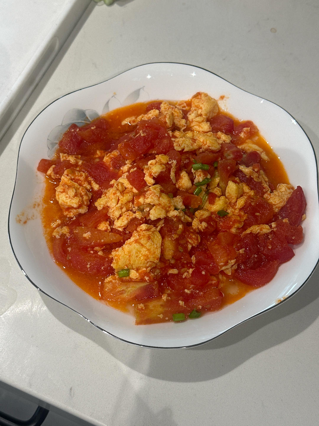 超嫩滑的番茄炒蛋