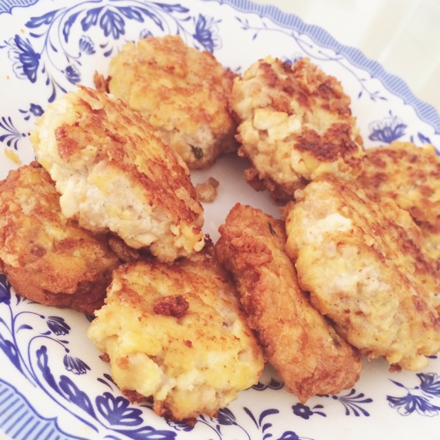 韩国料理——豆腐饼(동그랑땡)