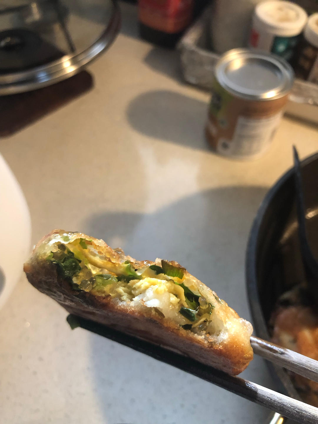 超喧软的馅饼，冷了也不会变硬，全程不用揉面