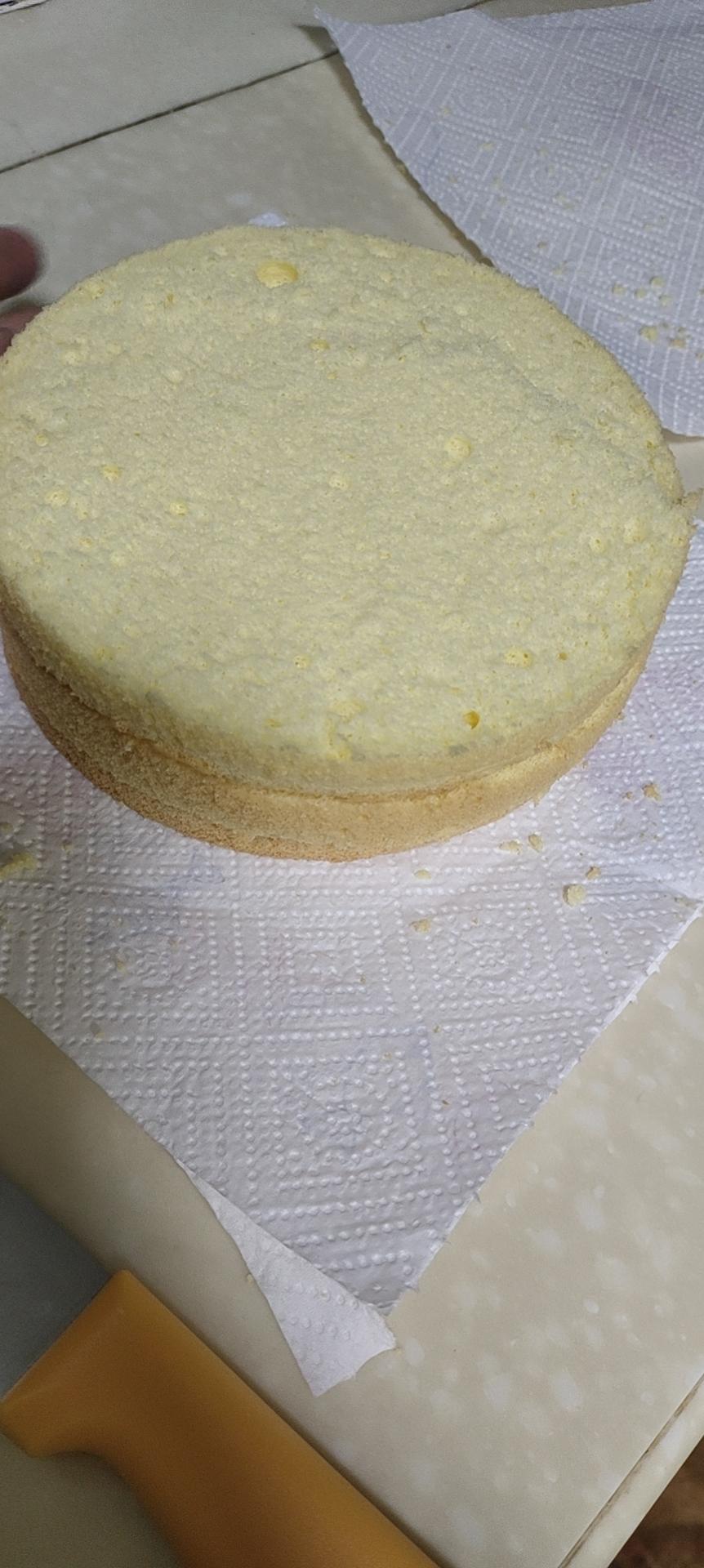 不塌腰不回缩的云感戚风蛋糕