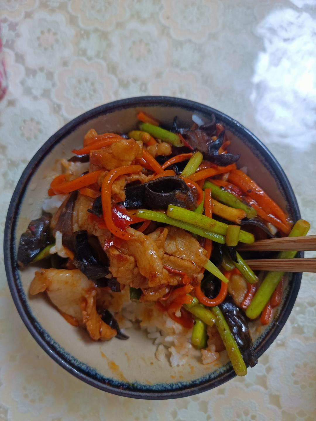 超级下饭鱼香肉丝（不辣版）