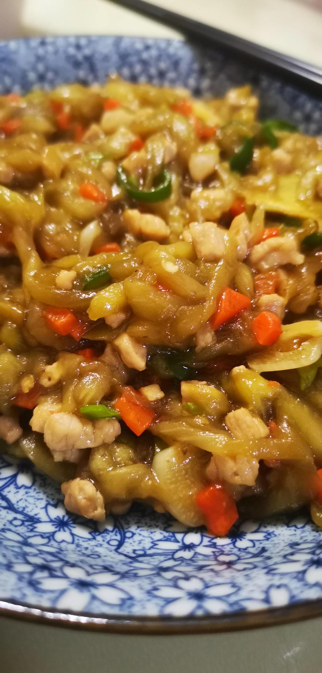 茄子不油炸的肉末茄子（好吃到💃💃👍👍）