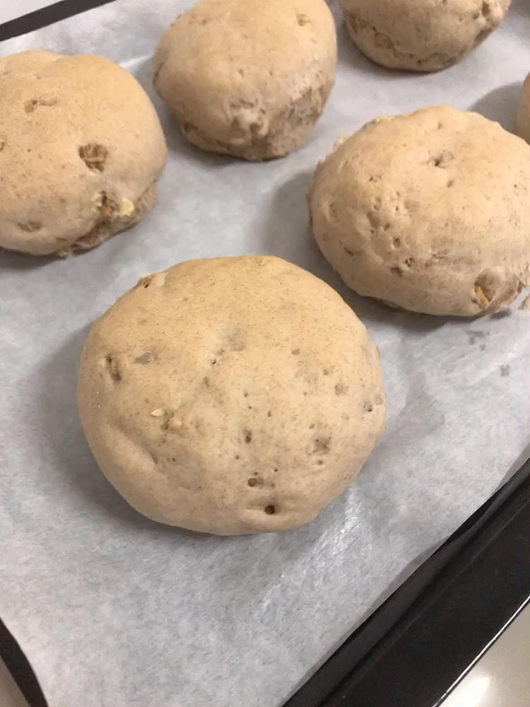 ❗️❗️免揉，没有一颗糖没有一滴油黑麦核桃面包，减脂刮油