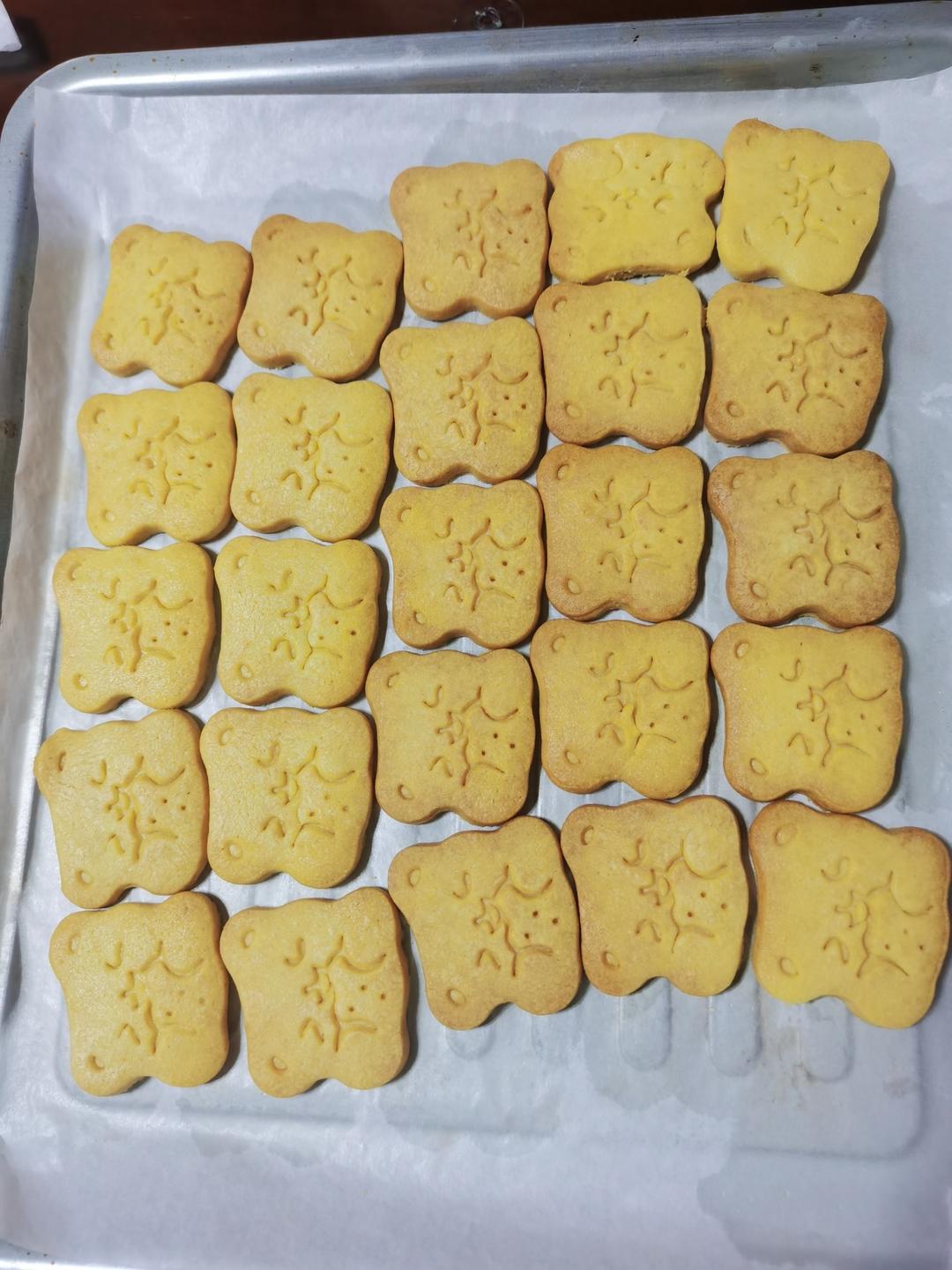 小朋友们超爱的卡通小饼干