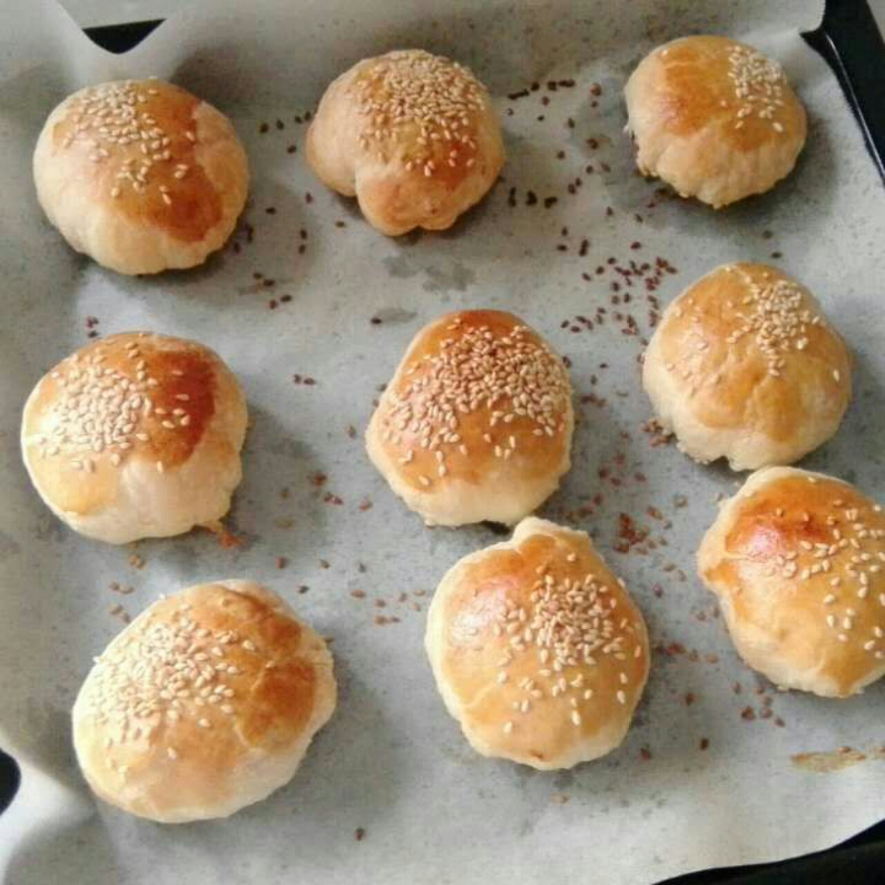 泳式鲜肉榨菜月饼