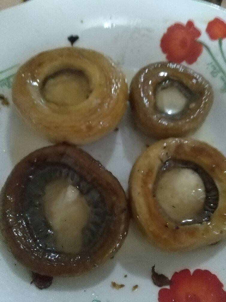 保留最原始鲜味儿的煎口蘑