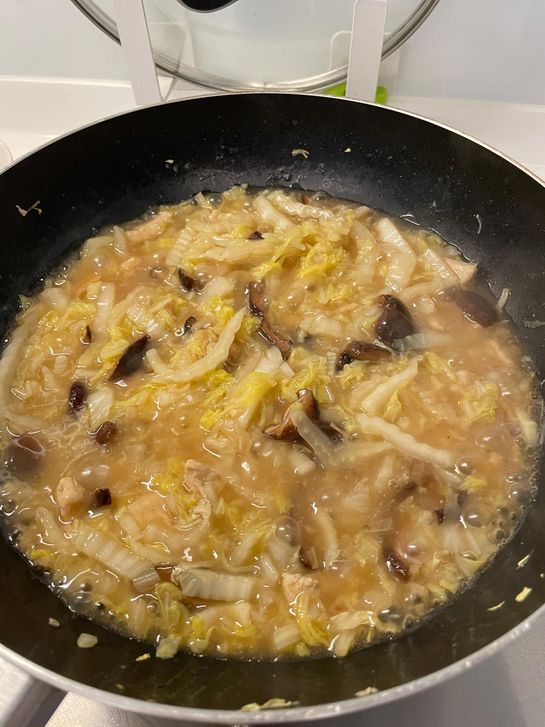 白菜烂糊肉丝
