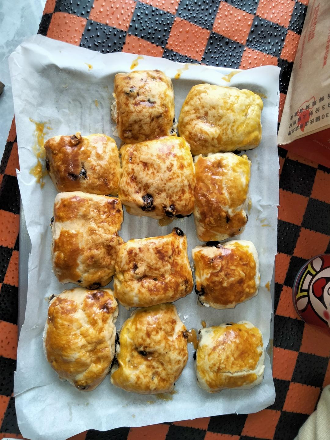 消耗淡奶油的司康