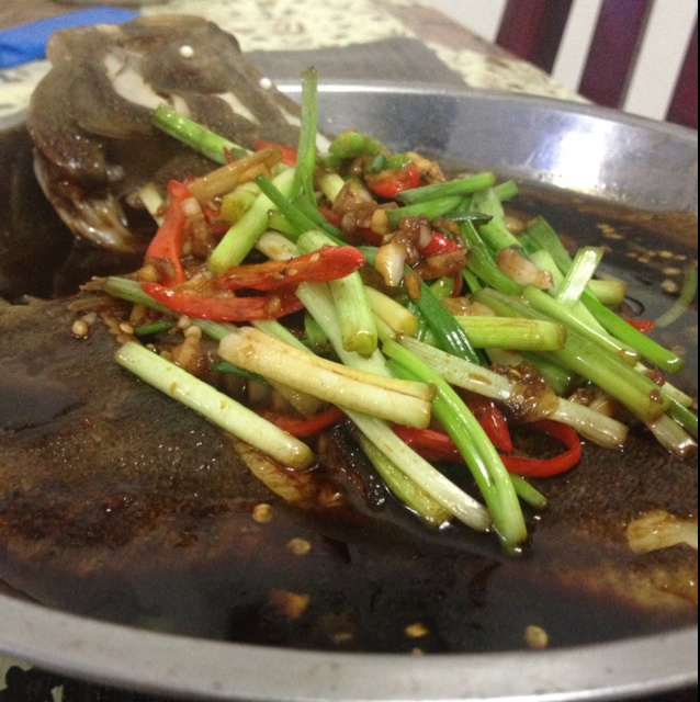 清蒸多宝鱼