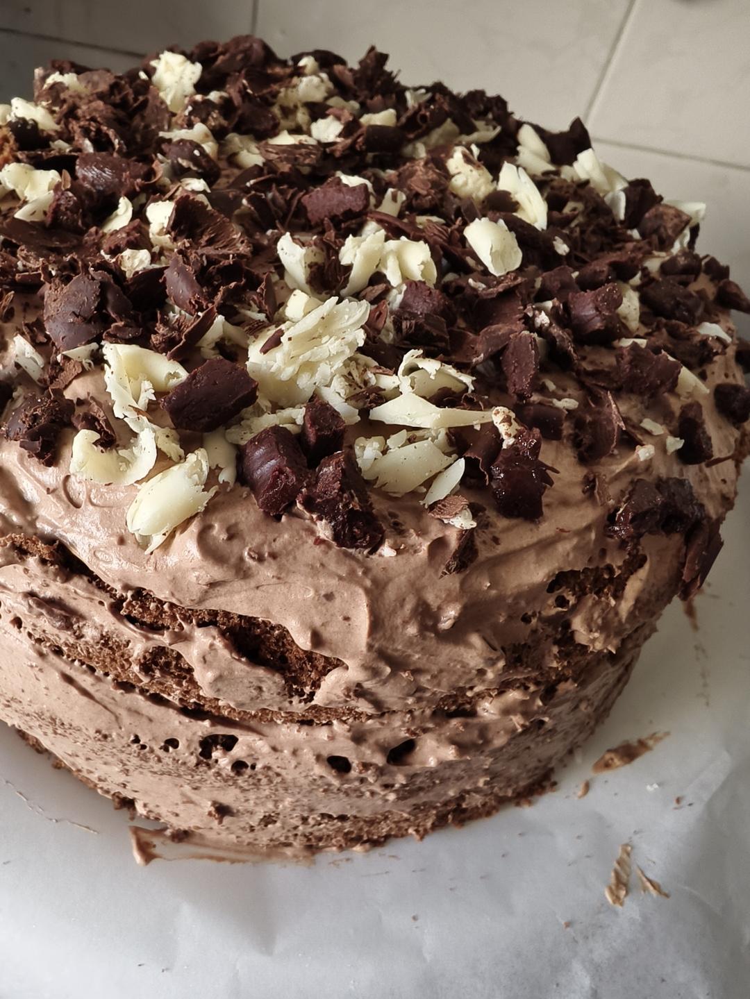 欲罢不能的巧克力三重奏—黑森林蛋糕