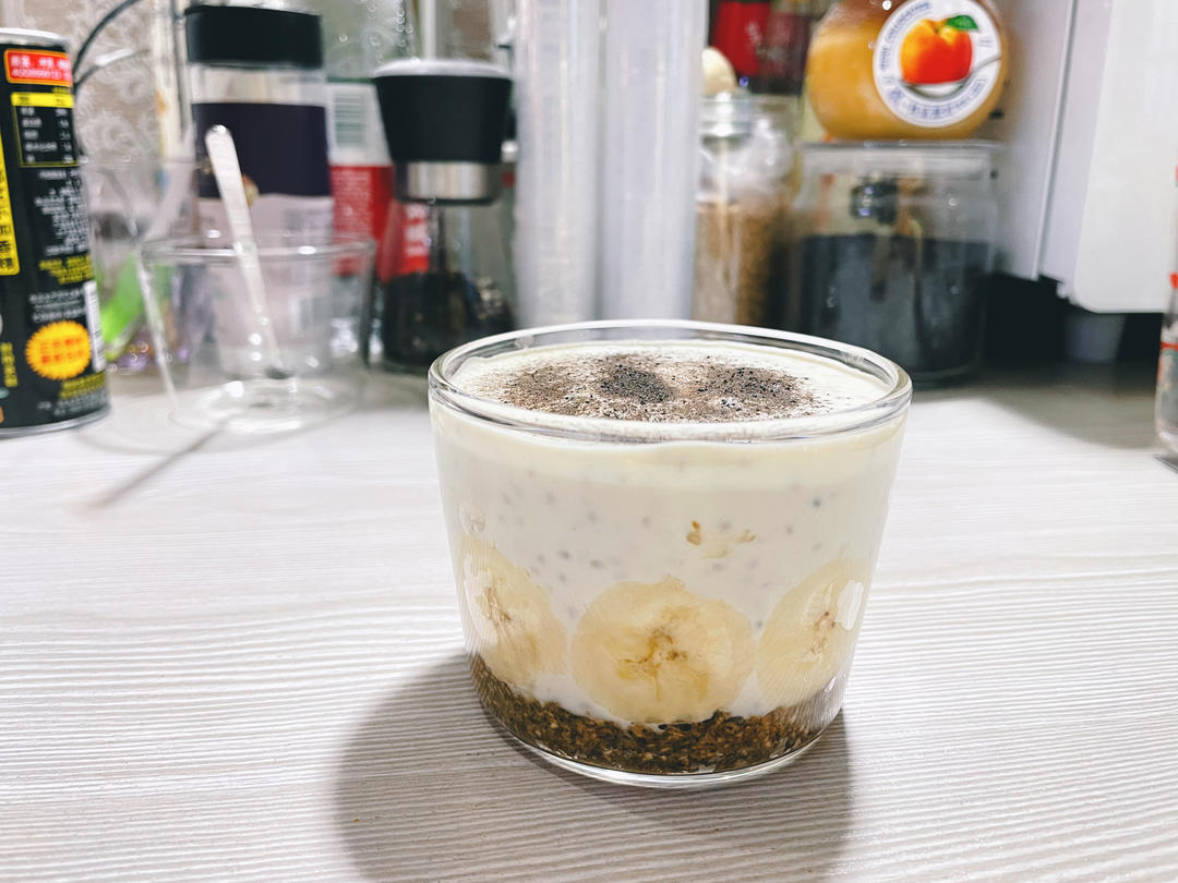 高蛋白海盐豆乳鸳鸯奶茶燕麦杯【健康小食】