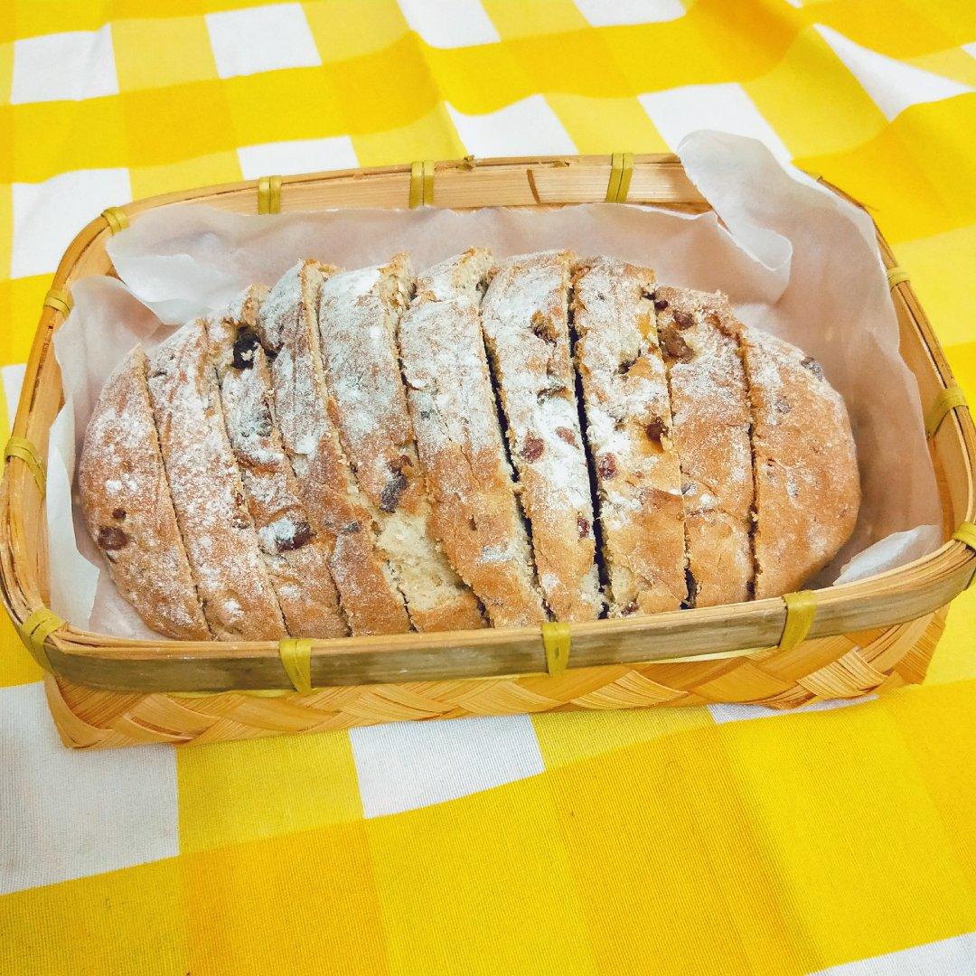 无油全麦乡村面包