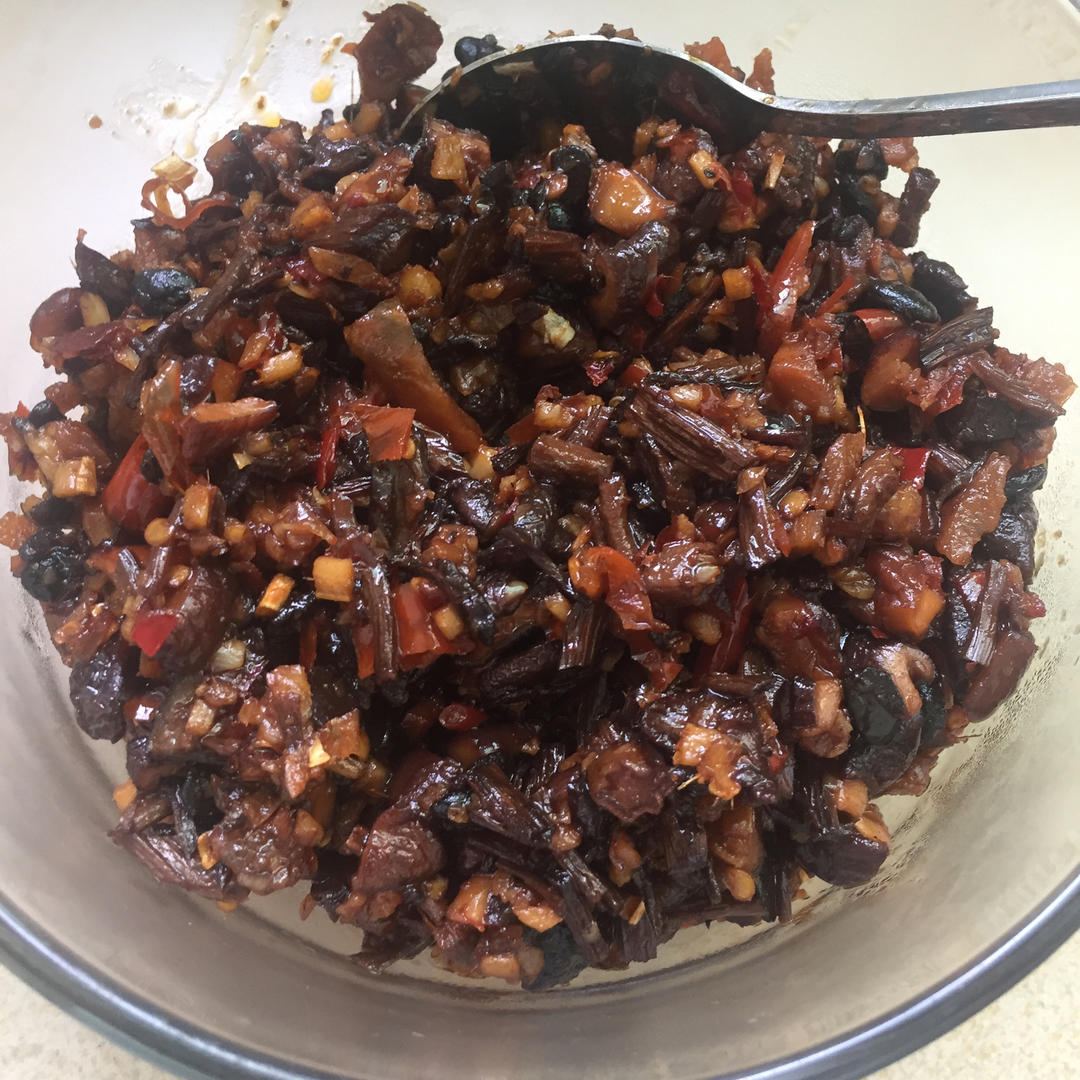 茶树菇下饭菜