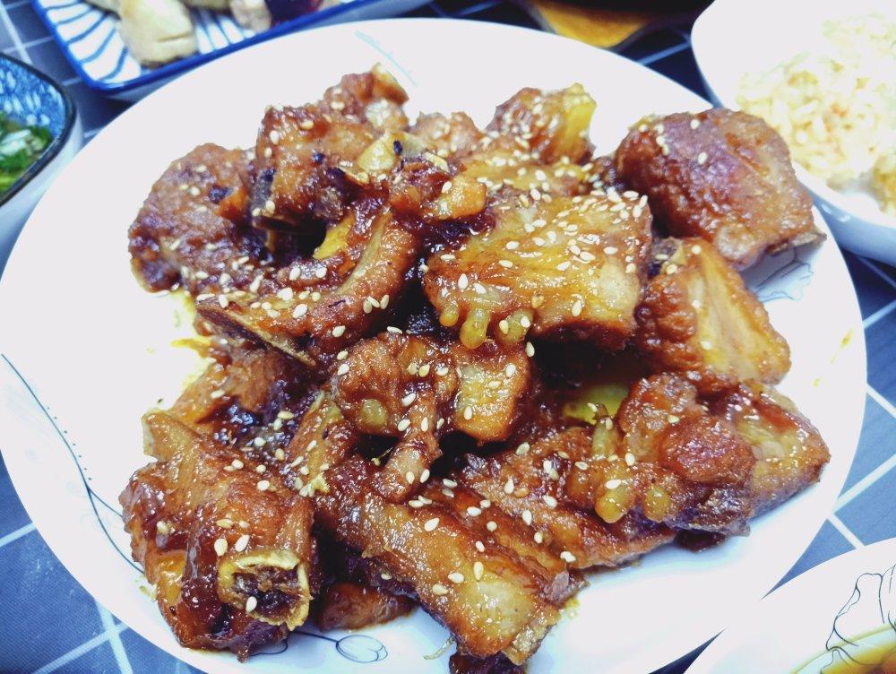 懒人版糖醋排骨