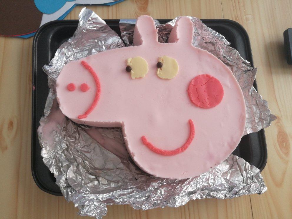 Peppa 🐷 小猪佩奇酸奶慕斯 小朋友都爱的卡通造型蛋糕