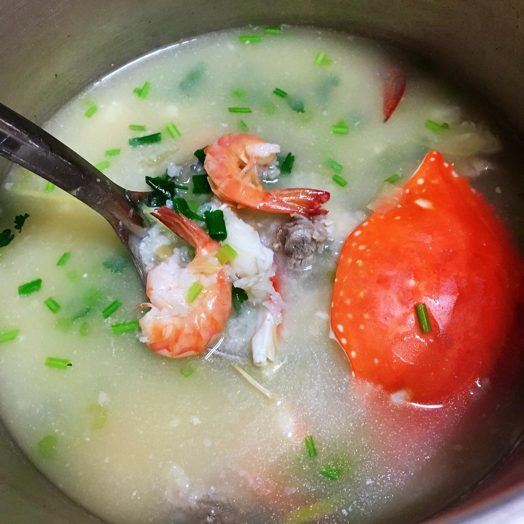 海鲜粥（潮汕砂锅粥）