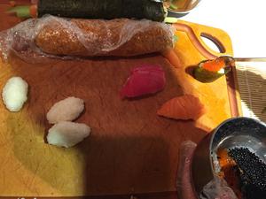 握寿司，寿司卷，寿司船（寿司拼盘）的做法 步骤14