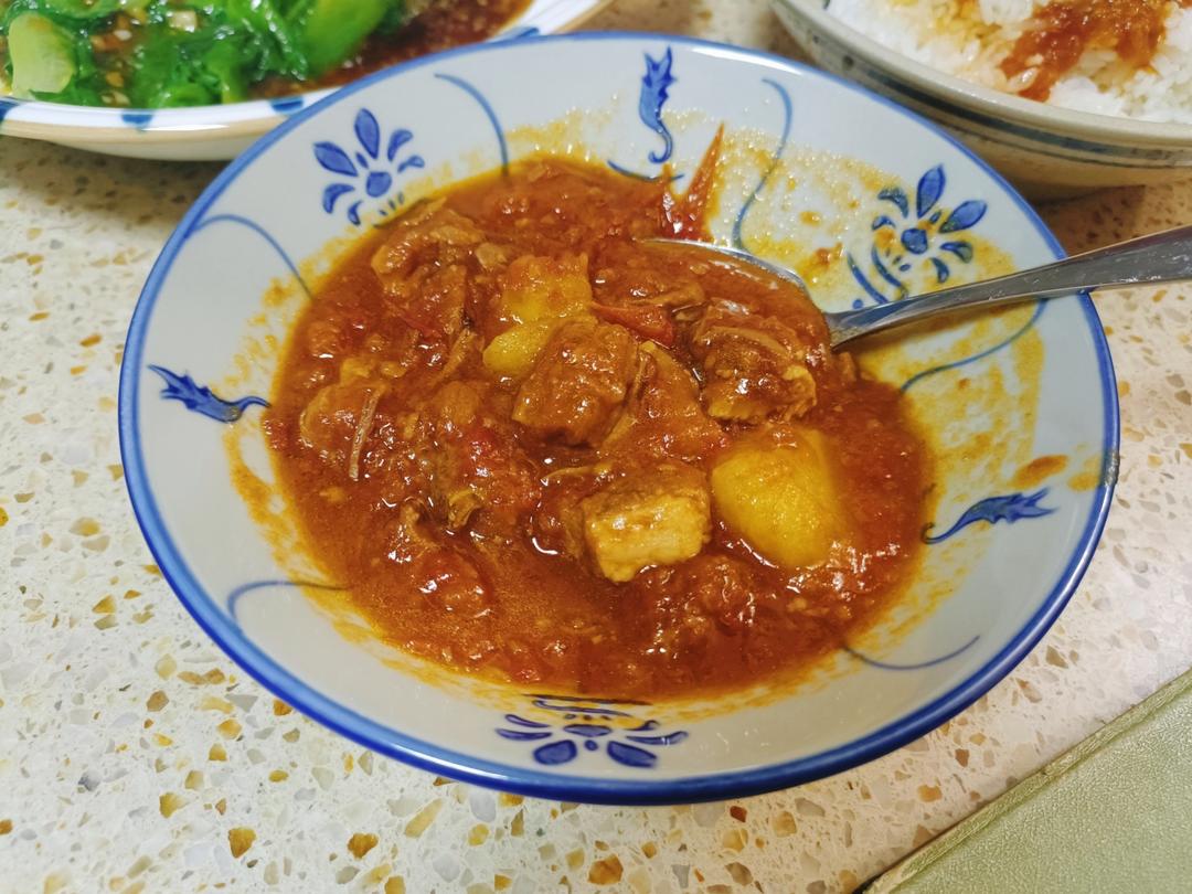 番茄牛腩 方法简单超下饭