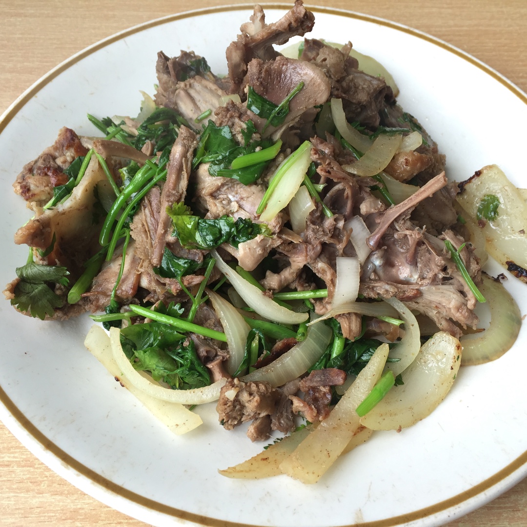 椒盐鸭架