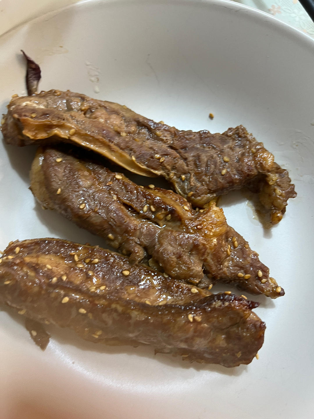 烤牛肉（拌牛肉）