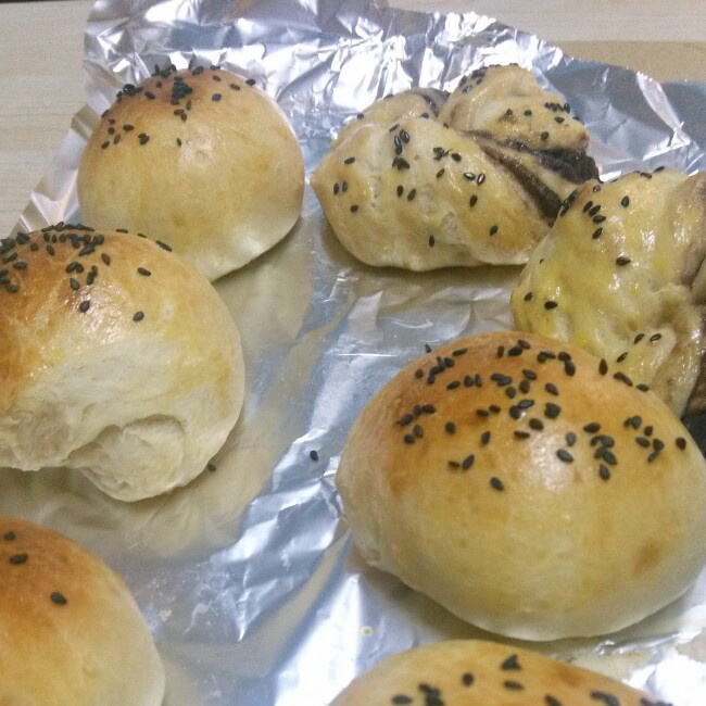 豆沙卷面包