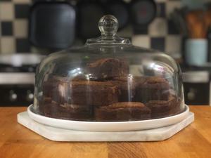 网红焦糖饼干布朗尼 - Lotus Biscoff Brownies的做法 步骤13