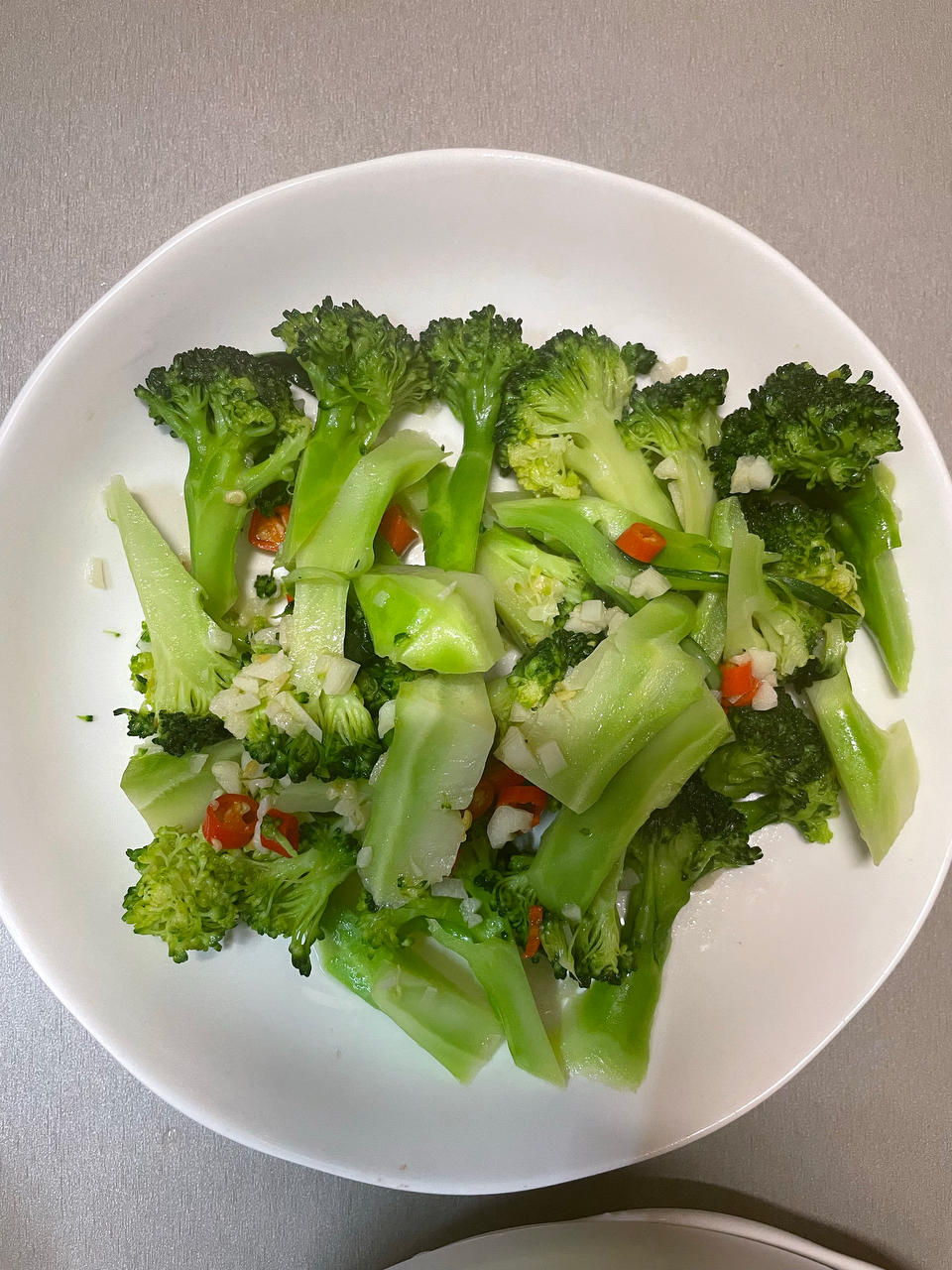 娃爱吃的清炒西兰花🥦