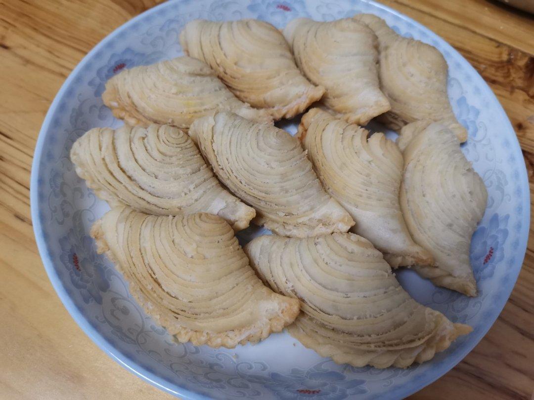 珍妮阿姨做的明酥开酥技巧解析酥松之间独具匠心眉毛酥