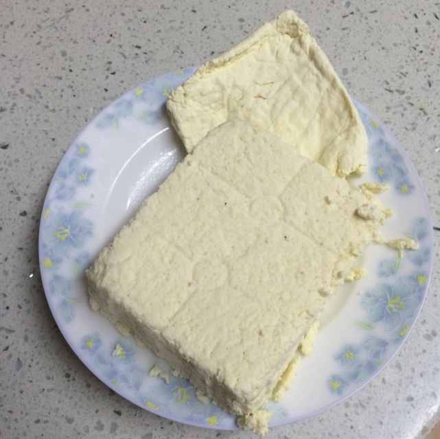 自制豆腐（白醋点豆腐）