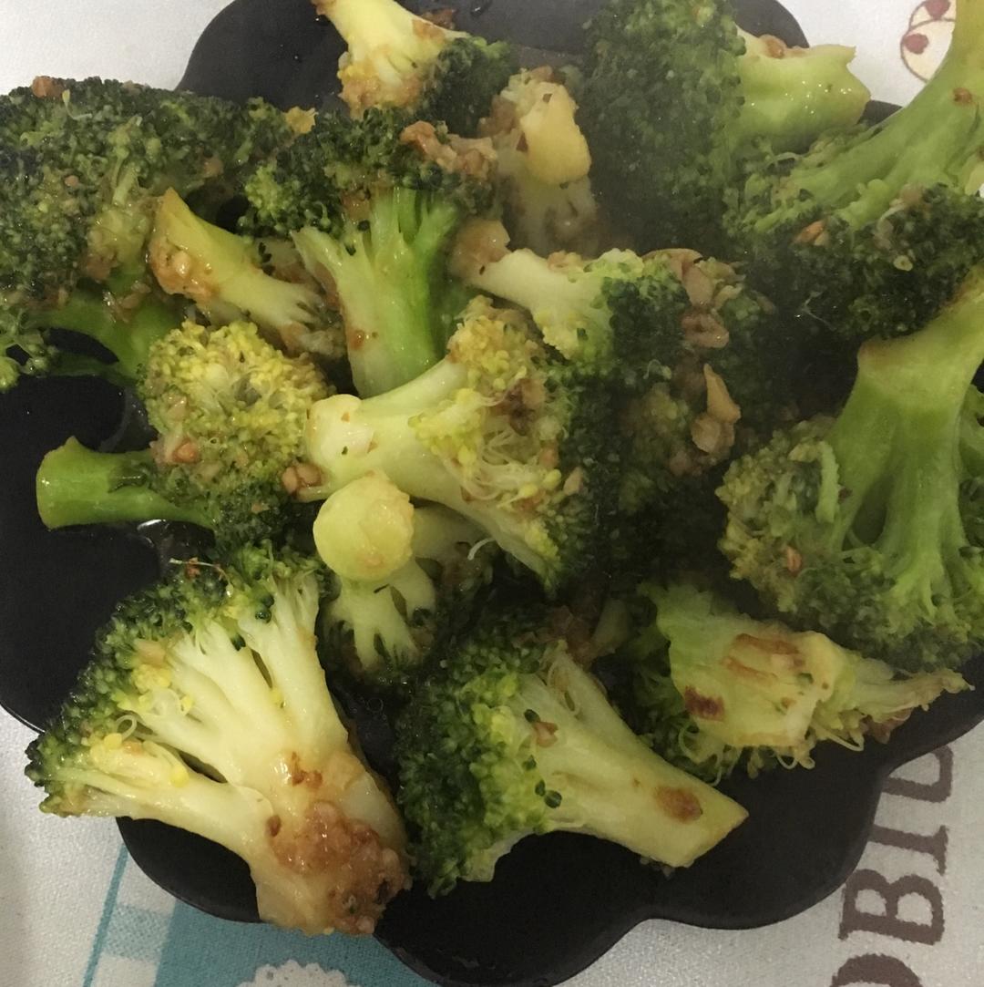 蚝油蒜蓉西兰花