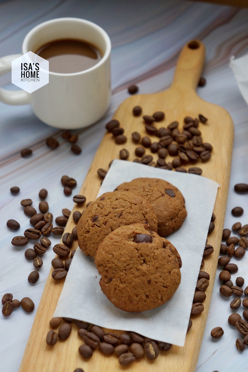 【伊萨Isa】超浓郁的咖啡香曲奇 椰子油版 Coffee Cookies的做法