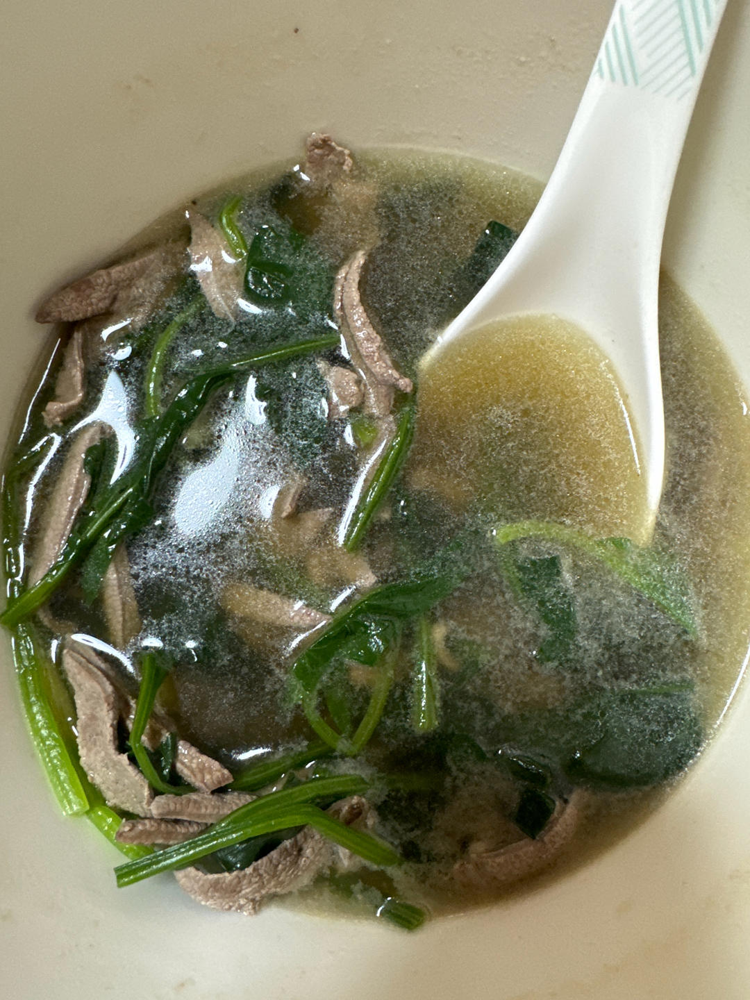 【菠菜猪肝汤】喝完精力充沛哈