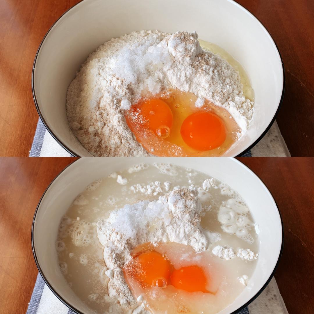 纯奶手撕吐司的做法 步骤1