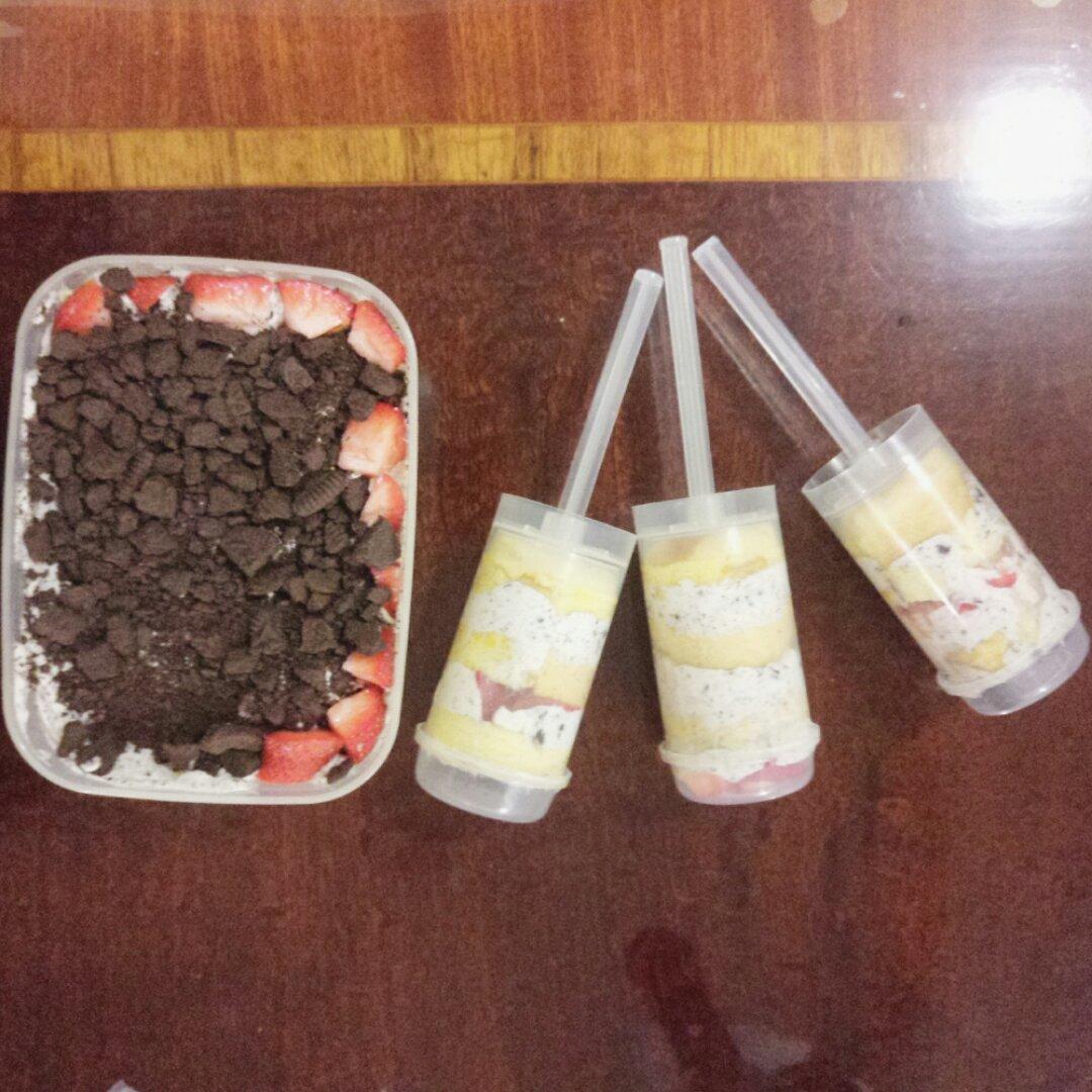 好吃到流泪的奥利奥咸奶油盒子蛋糕