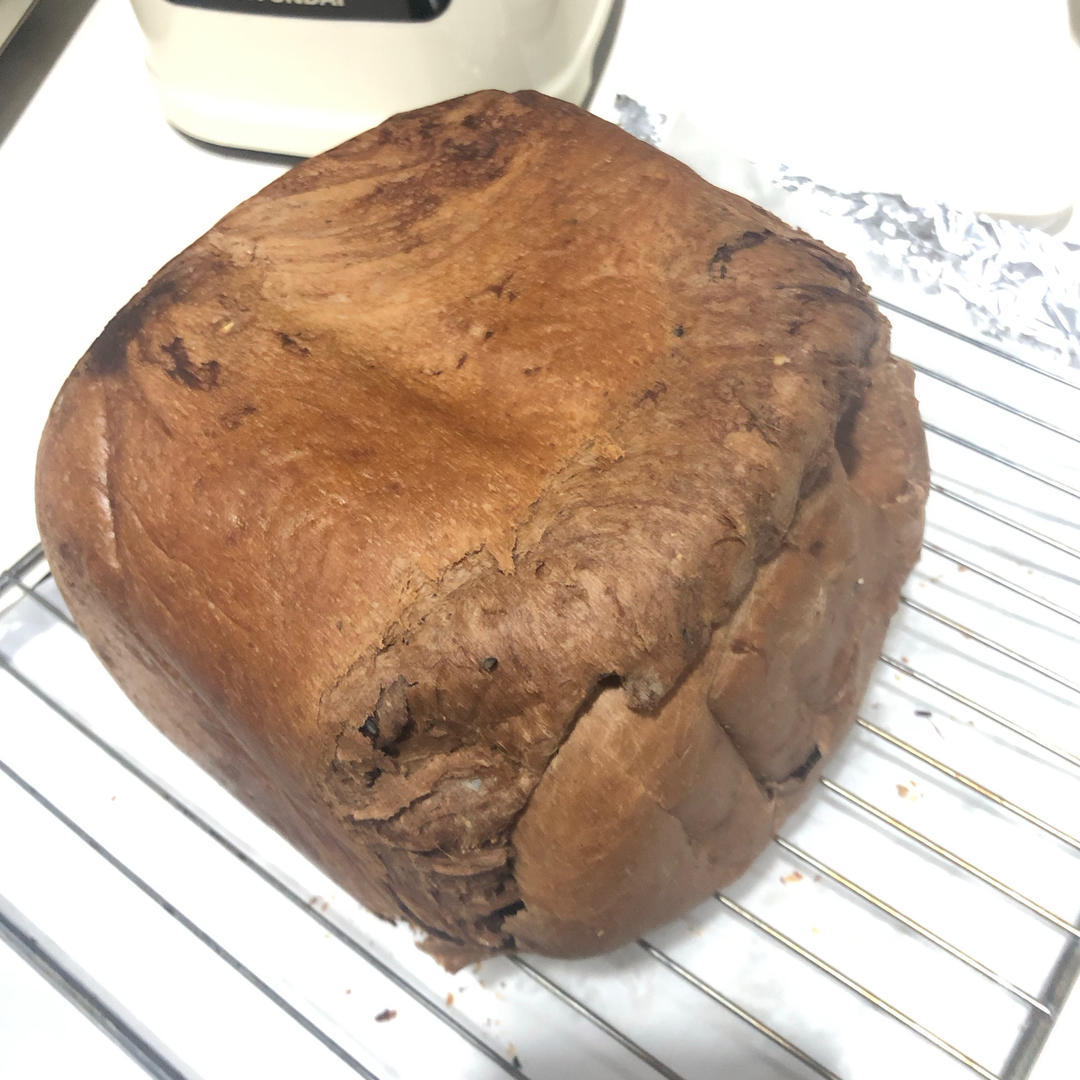 浓郁巧克力面包（面包机版）