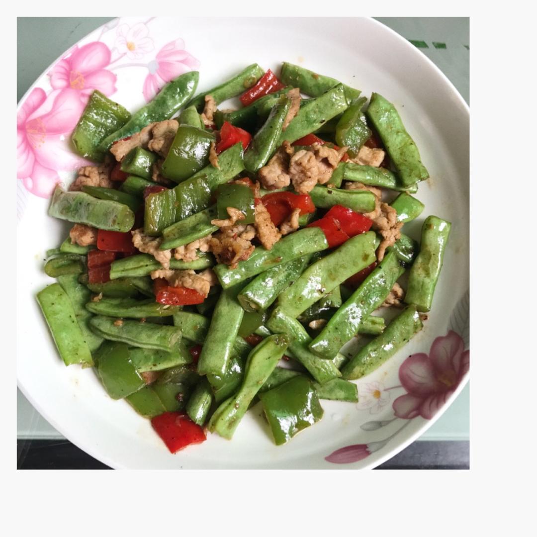 四季豆炒肉